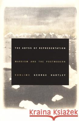 The Abyss of Representation: Marxism and the Postmodern Sublime Hartley, George 9780822331278 Duke University Press