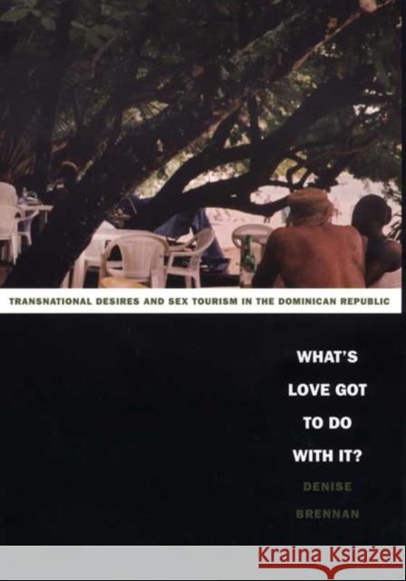 What's Love Got to Do with It?: Transnational Desires and Sex Tourism in the Dominican Republic Brennan, Denise 9780822332596