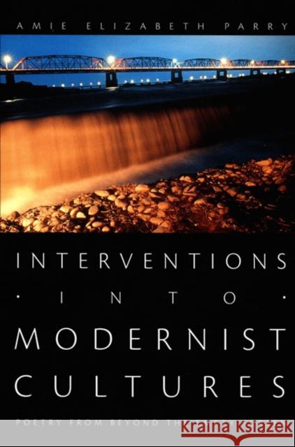 Interventions Into Modernist Cultures: Poetry from Beyond the Empty Screen Amie Elizabeth Parry 9780822338031