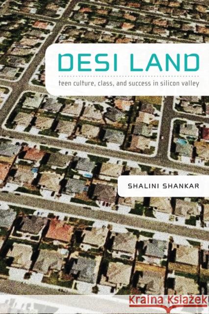 Desi Land: Teen Culture, Class, and Success in Silicon Valley Shankar, Shalini 9780822343158 Not Avail