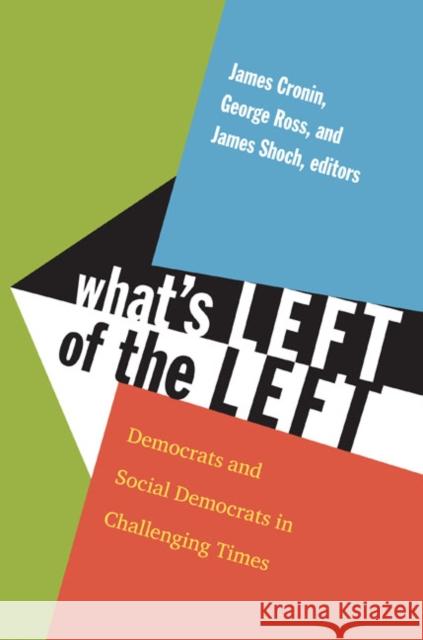 What's Left of the Left: Democrats and Social Democrats in Challenging Times Cronin, James E. 9780822350613 Duke University Press Books