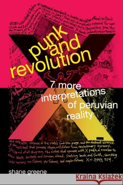 Punk and Revolution: Seven More Interpretations of Peruvian Reality Shane Greene 9780822362746 Duke University Press