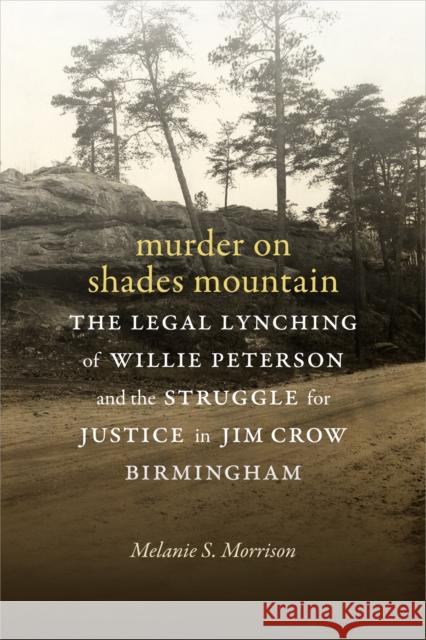 Murder on Shades Mountain: The Legal Lynching of Willie Peterson and the Struggle for Justice in Jim Crow Birmingham Melanie S. Morrison 9780822371175 Duke University Press