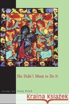 She Didn't Mean To Do It Fried, Daisy 9780822957386 University of Pittsburgh Press