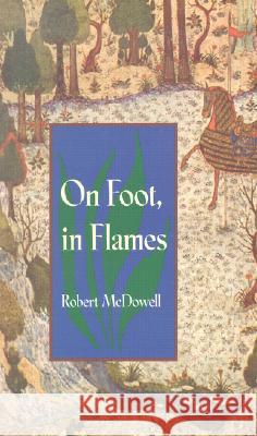 On Foot, in Flames Robert McDowell 9780822957836 University of Pittsburgh Press