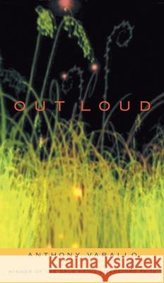 Out Loud Anthony Varallo 9780822962878 University of Pittsburgh Press