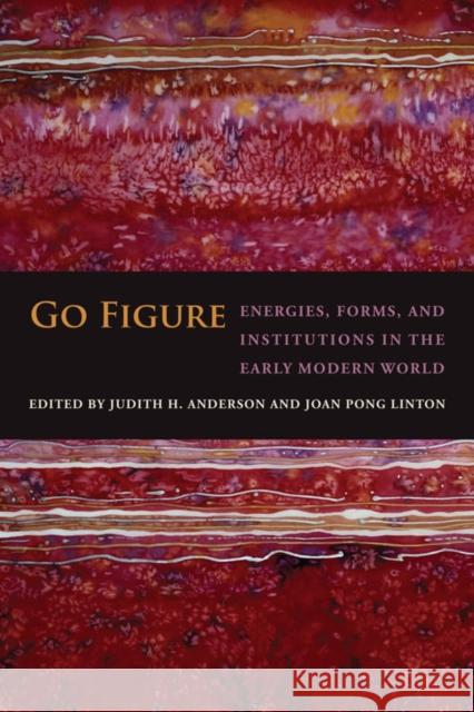 Go Figure: Energies, Forms, and Institutions in the Early Modern World Anderson, Judith H. 9780823233496