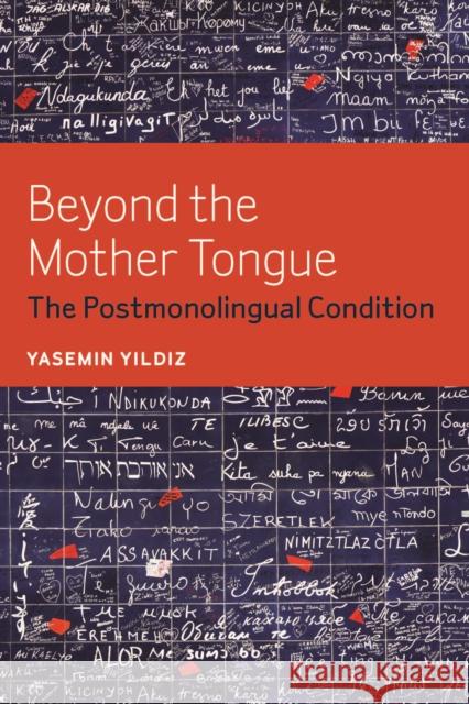 Beyond the Mother Tongue: The Postmonolingual Condition Yildiz, Yasemin 9780823241309