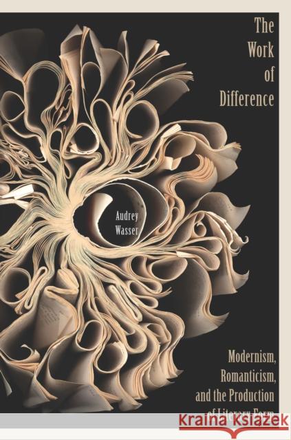 The Work of Difference: Modernism, Romanticism, and the Production of Literary Form Audrey Wasser 9780823270057 Fordham University Press