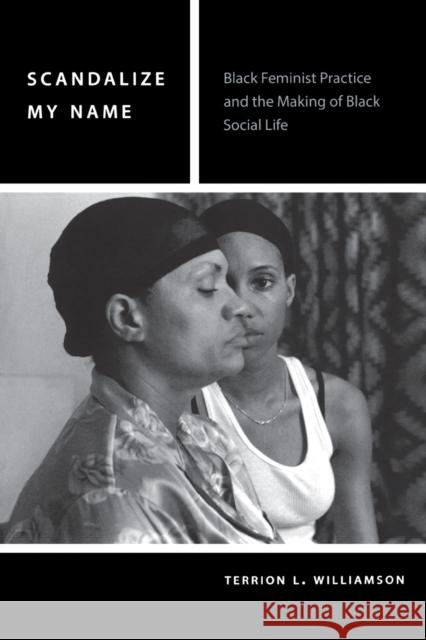 Scandalize My Name: Black Feminist Practice and the Making of Black Social Life Terrion L. Williamson 9780823274734 Fordham University Press