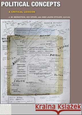 Political Concepts: A Critical Lexicon J. M. Bernstein Adi Ophir Ann Laura Stoler 9780823276684 Fordham University Press