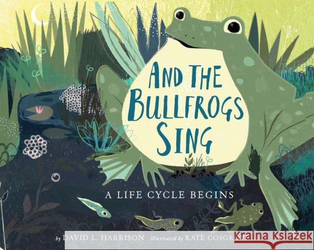 And the Bullfrogs Sing: A Life Cycle Begins David L. Harrison Kate Cosgrove 9780823446759
