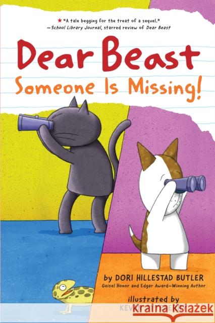 Dear Beast: Someone Is Missing! Dori Hillestad Butler Kevan Atteberry 9780823451357