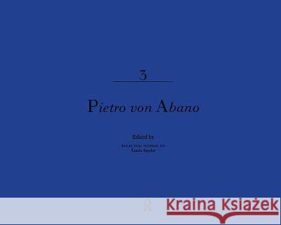 Pietro Von Abano Louis Spohr Clive Brown 9780824015022 Routledge