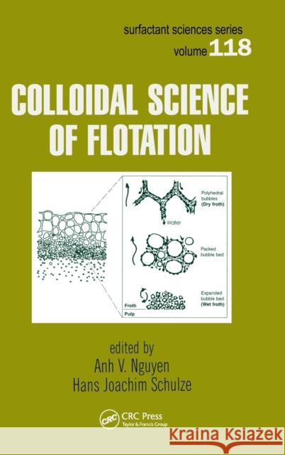 Colloidal Science of Flotation Anh V. Nguyen Hans Joachim Schulze Nguyen Nguyen 9780824747824