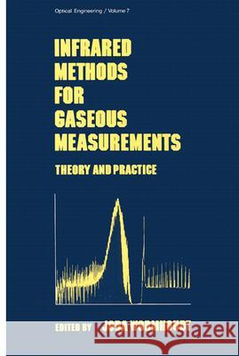 Infrared Methods for Gaseous Measurements: Theory and Practice Thompson, Brian J. 9780824774295 Marcel Dekker