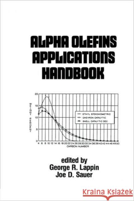 Alpha Olefins Applications Handbook G. R. Lappin J. D. Sauer Lappin Lappin 9780824778958