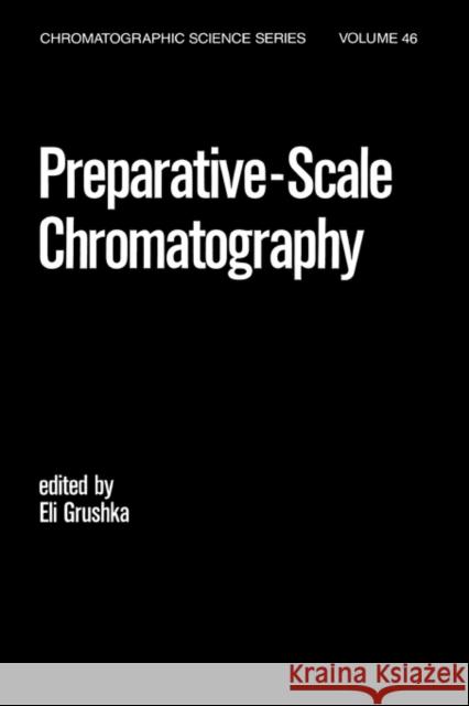 Preparative-Scale Chromatography Grushka, Eli 9780824780616