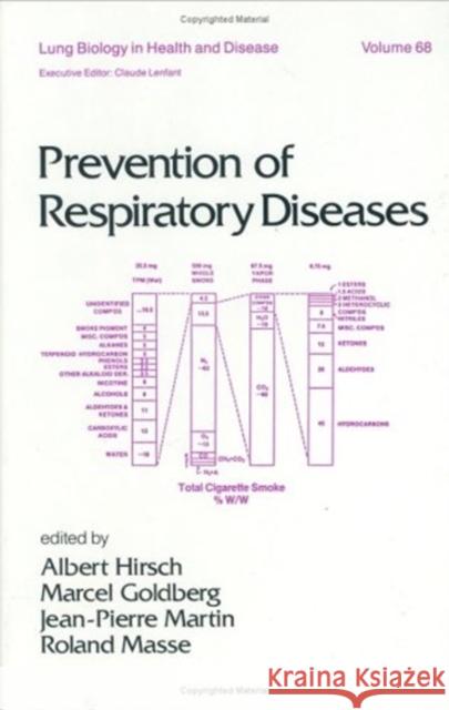 Prevention of Respiratory Diseases Albert Hirsch Hirsch Albert 9780824788506 Informa Healthcare