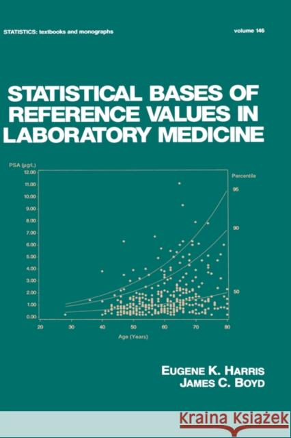 Statistical Bases of Reference Values in Laboratory Medicine Eugene K. Harris Trudy Nicholas Trudy Nicholas Tr Harris James C. Boyd 9780824793395 CRC