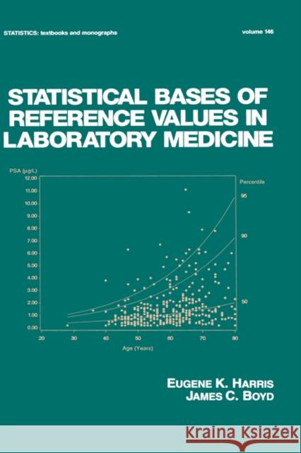 Statistical Bases of Reference Values in Laboratory Medicine Eugene K. Harris Trudy Nicholas Trudy Nicholas Tr Harris James C. Boyd 9780824793395