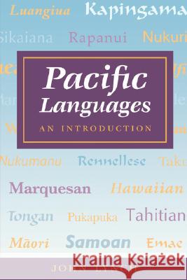 Lynch: Pacific Languages: An Intro Lynch, John 9780824818982