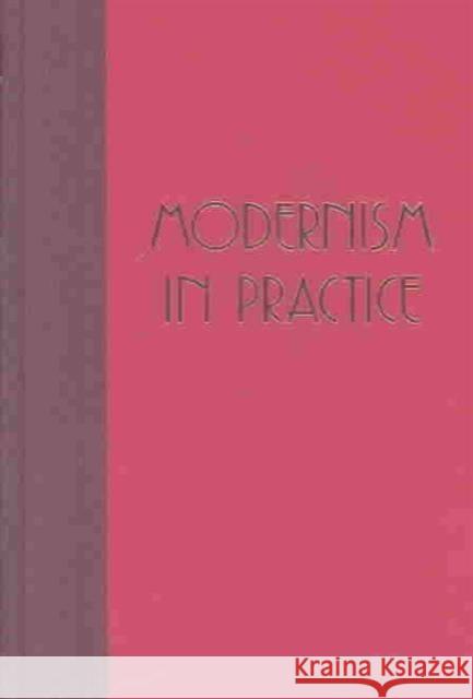 Modernism in Practice: An Introduction to Postwar Japanese Poetry Morton, Leith 9780824827380