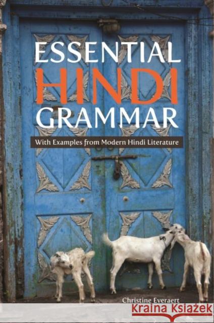 Essential Hindi Grammar: With Examples from Modern Hindi Literature Christine Everaert 9780824871857 University of Hawaii Press
