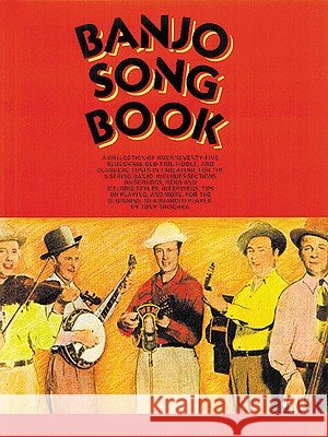 Banjo Song Book Tony Trischka 9780825601972 AMSCO Music