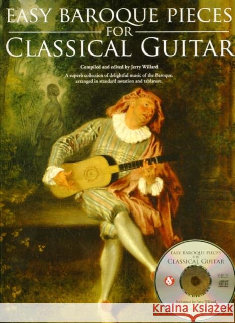 Easy Baroque Pieces For Classical Guitar Hal Leonard Publishing Corporation 9780825637438 AMSCO Music