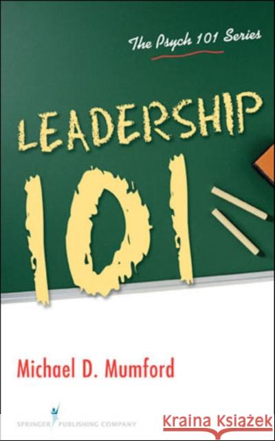 Leadership 101 Michael Mumford 9780826111340