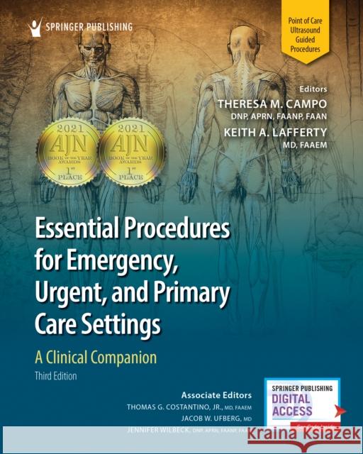 Essential Procedures for Emergency, Urgent, and Primary Care Settings, Third Edition: A Clinical Companion Campo, Theresa M. 9780826141040 Springer Publishing Company