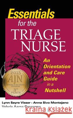 Essentials for the Triage Nurse Lynn Sayre Visser 9780826175465 Springer Publishing Company