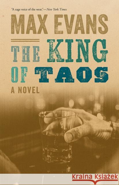 The King of Taos Max Evans 9780826361646