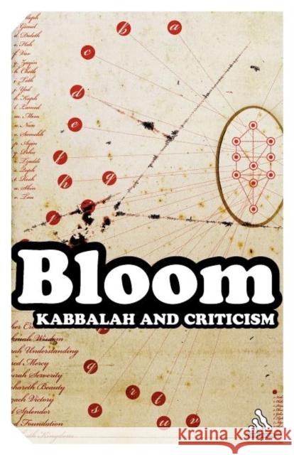 Kabbalah and Criticism Harold Bloom 9780826417374 Continuum International Publishing Group