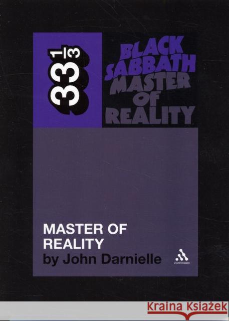 Master of Reality Darnielle, John 9780826428998