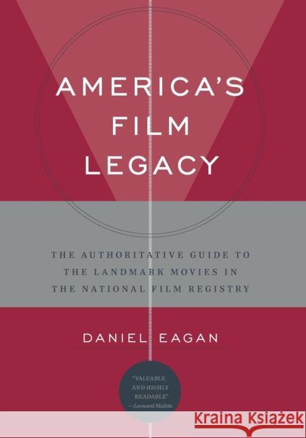 America's Film Legacy Eagan, Daniel 9780826429773 0