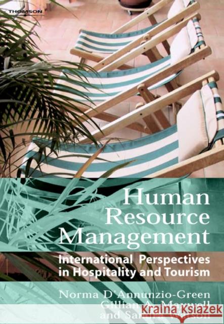 Human Resource Management : International Perspectives in Tourism and Hospitality  9780826468246 Continuum International Publishing Group