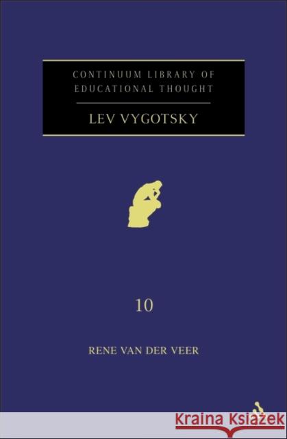 Lev Vygotsky Rene Van Der Veer 9780826484093 0