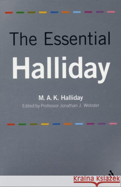 The Essential Halliday MAK Halliday 9780826495358 0