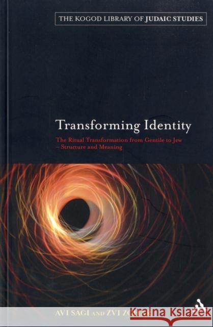 Transforming Identity: The Ritual Transition from Gentile to Jew - Structure and Meaning Sagi, Avi 9780826496720