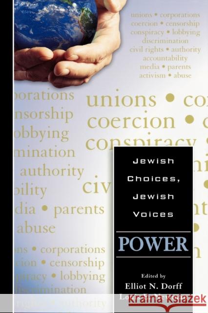 Power Elliot Dorff Louis Newman 9780827608627 Jewish Publication Society of America