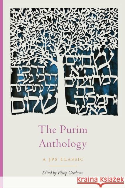 The Purim Anthology Philip Goodman 9780827613195