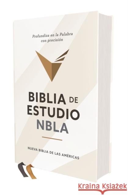 Biblia de Estudio Nbla, Tapa Dura, Interior a DOS Colores Nbla-Nueva Biblia de Las Am Vida 9780829702767 