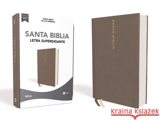Nbla Santa Biblia, Letra Supergigante, Tapa Dura/Tela, Gris, Edici Vida                                     Nbla-Nueva Biblia de Las Am 9780829770339 