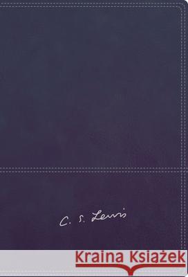Reina Valera Revisada Biblia Reflexiones de C. S. Lewis, Leathersoft, Azul Marino, Con  C. S. Lewis Vida 9780829770926 Vida Publishers