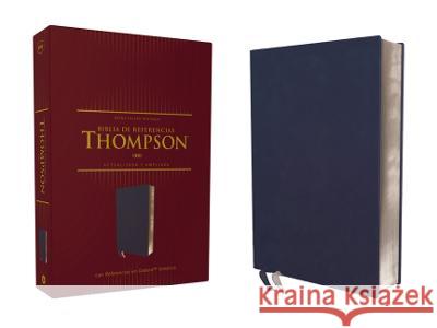 Reina Valera Revisada, Biblia de Referencia Thompson, Leathersoft, Azul Añil, Palabras de Jesús En Rojo Thompson, Charles 9780829771176