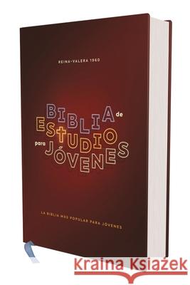 RVR60, Biblia de Estudio para Jovenes Adolescentes, Tapa dura, Palabras de Jesus en Rojo, Comfort Print RVR 1960- Reina Valera 1960 9780829773262
