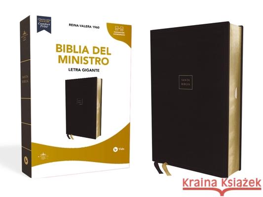 Reina-Valera 1960 Biblia del Ministro, Leathersoft, Letra Gigante, Negra Rvr 1960- Reina Valera 1960 9780829773620 Vida Publishers