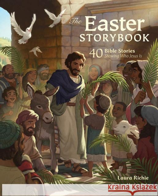 The Easter Storybook: 40 Bible Stories Showing Who Jesus Is Laura Richie, Ian Dale 9780830778607 David C Cook Publishing Company